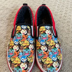 Boys Pokémon vans! Worn a couple times! Size 4!